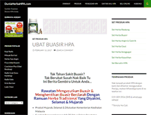 Tablet Screenshot of duniaherbahpa.com